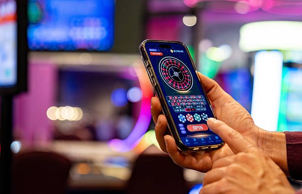 Fortune Rabbit slot interface on viocash mobile app showing reels and spin button